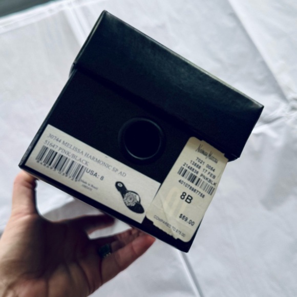 MELISSA Black Shoe Box for Storage Organization Shoes Collection (#A) - Picture 8 of 11